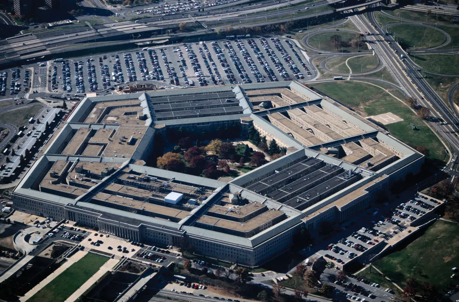 The Pentagon, symbolizing the epicenter of U.S. military power and strategic decision-making.